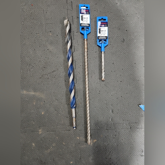 Bosch Bulldog Tough Alloy Steel Masonry Drill Bit Lot - Picture 1 of 7